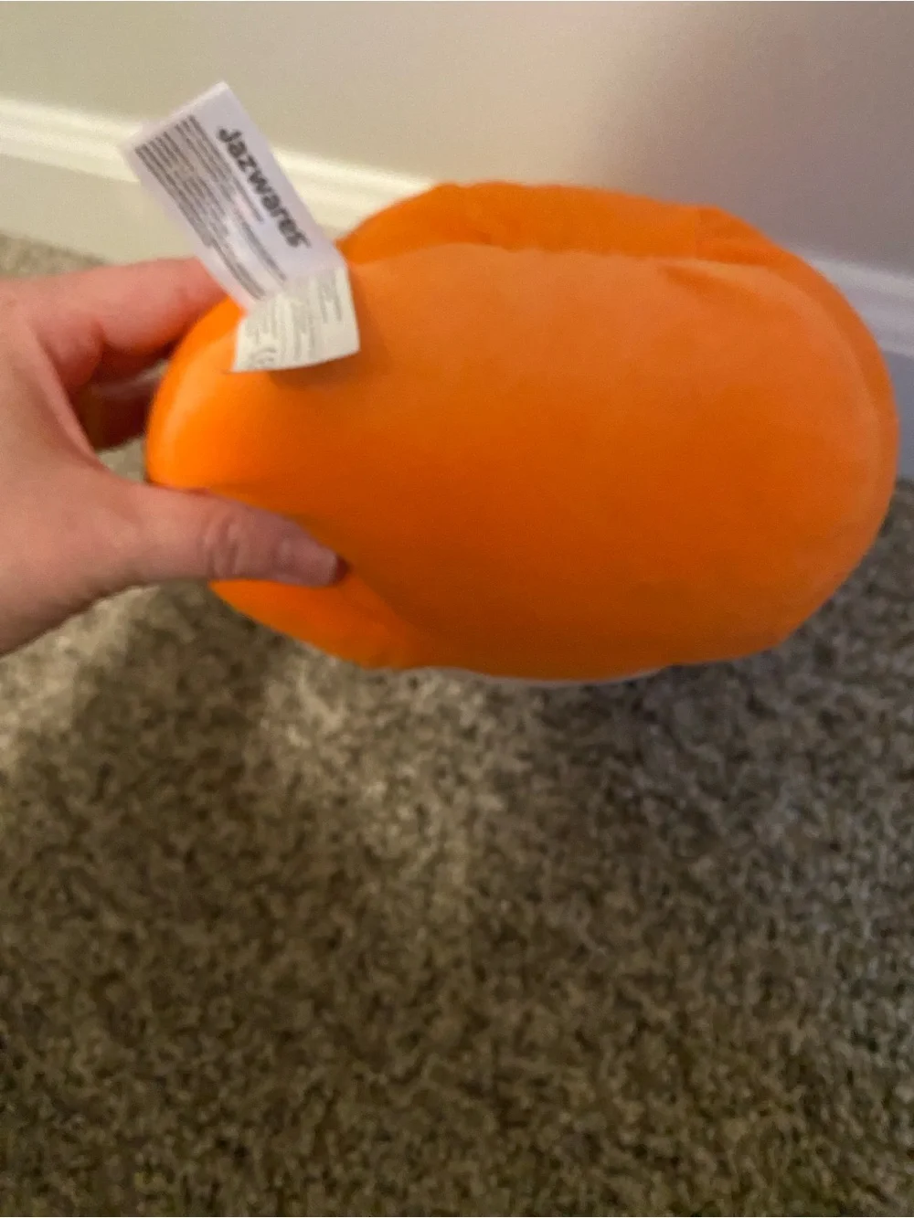 Halloween Squishmallow Bundle & Kids Orange Pumpkin Feather Trim Purse Bundle